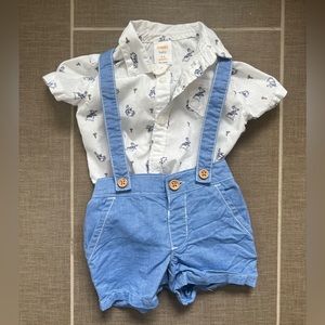 3-6 month Gymboree Easter Bunny baby boy outfit